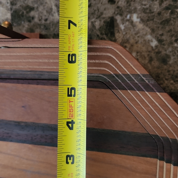 Vintage Deep Spring Collapsible Wooden Basket - Picture 8 of 8